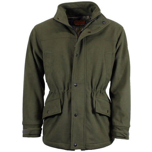 Green Game HB275 Trekker Jacket with a brand logo on a white background